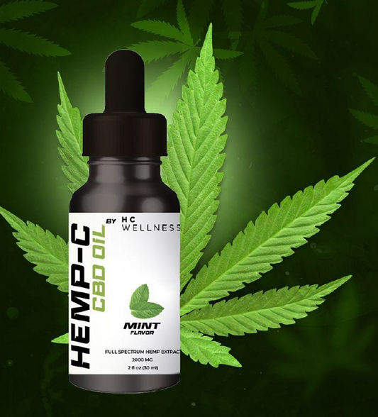 Hemp-C 2000mg | CBD Premium para Dolor, Estrés y Sueño